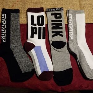 PINK womens athletic crew womens, VS